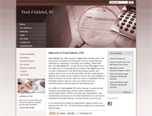 Tablet Screenshot of gabrielcpa.com